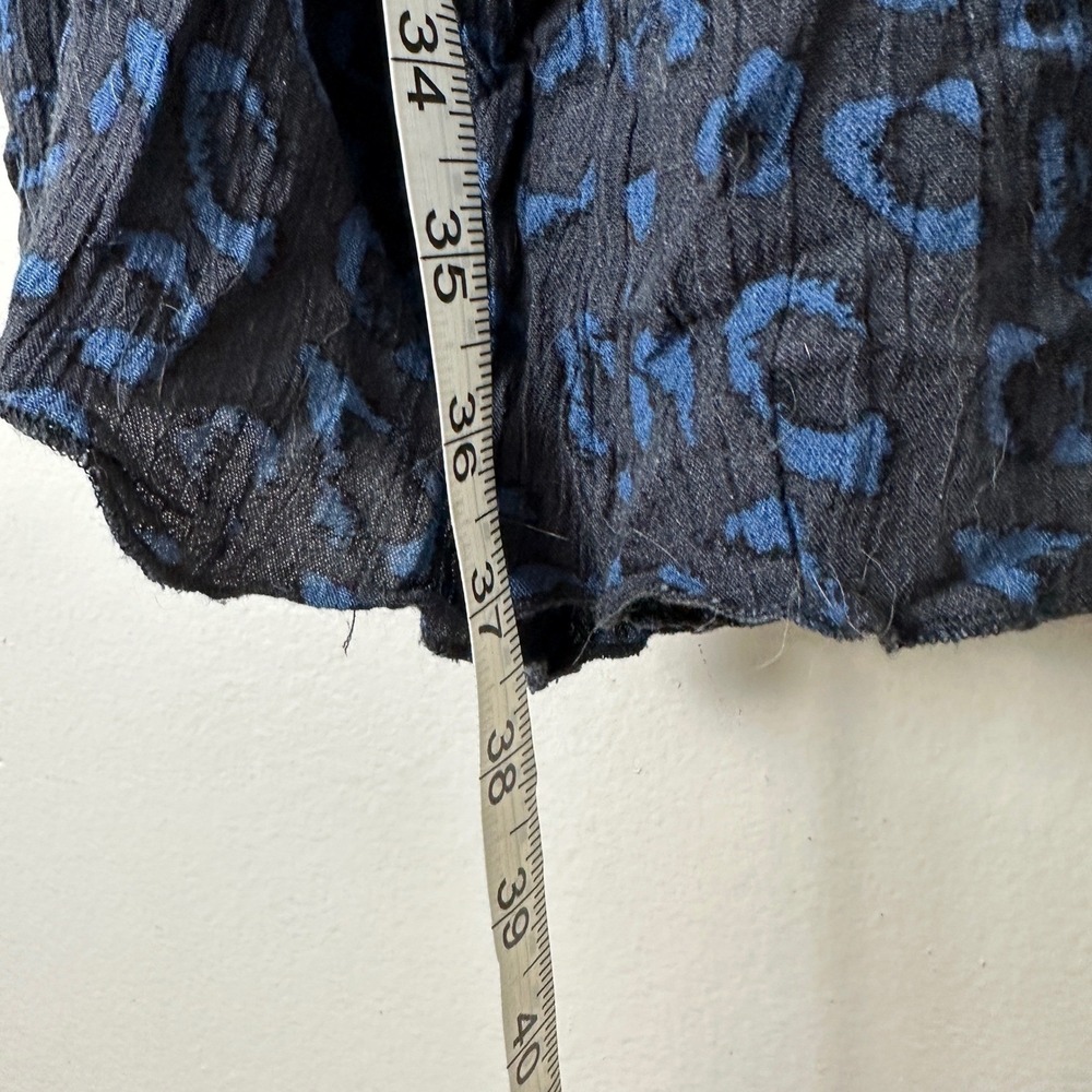 Free People Blue & Navy Printed Mini Dress - Picture 5 of 9